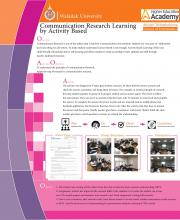 Communication Research Learning